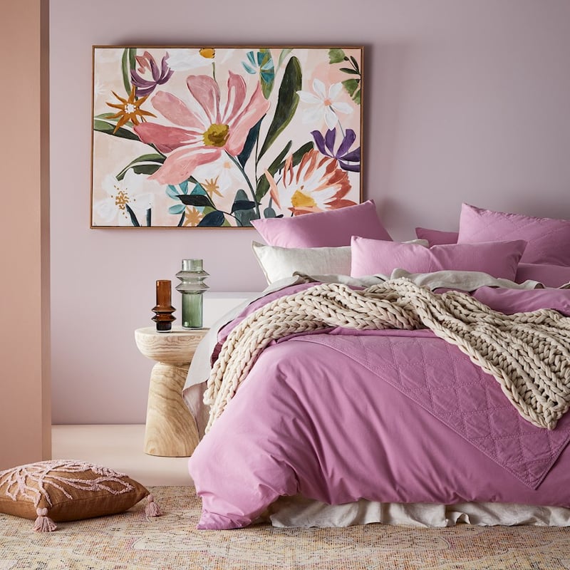 Stonewashed Cotton Mulberry Quilt Cover Separates