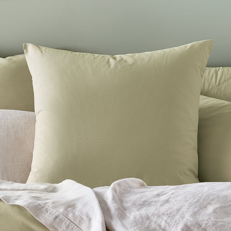 Stonewashed Cotton Soft Khaki Quilt Cover Separates