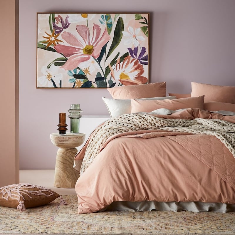 Stonewashed Cotton Sunset Quilt Cover Separates
