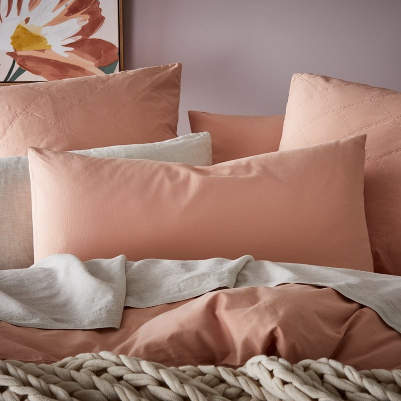Stonewashed Cotton Sunset Quilt Cover Separates