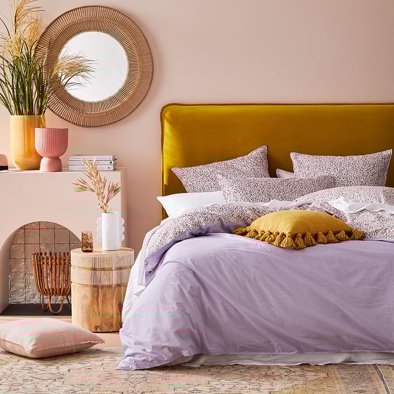 Stonewashed Printed Cotton Pink Cheetah Quilt Cover Separates