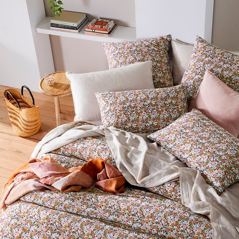 Retro Floral Retro Floral Quilt Cover Set + Separates