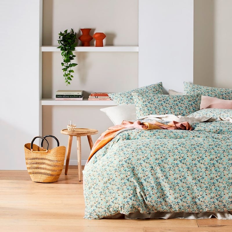 Sage FloralSage Floral Quilt Cover Set + Separates