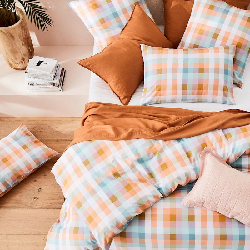 Soulful Check Quilt Cover Set + Separates