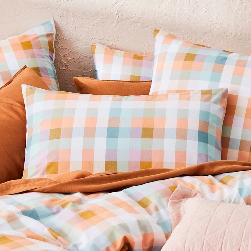 Soulful Check Quilt Cover Set + Separates