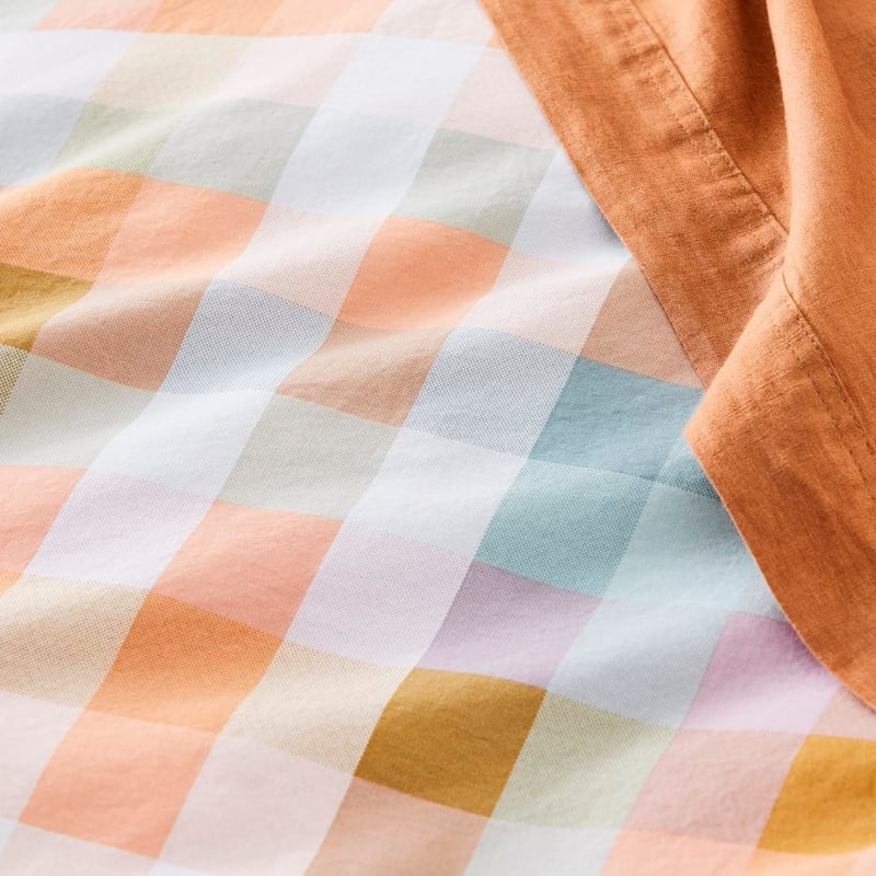 Soulful Check Quilt Cover Set + Separates