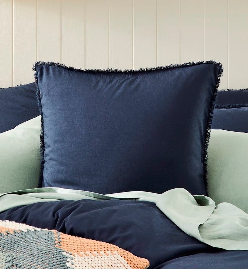 Bamboo Linen Navy Quilt Cover Separates