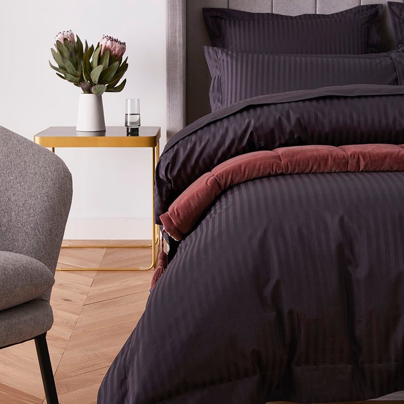 1200TC Nite Stripe Quilt Cover Separates