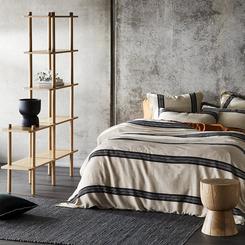 Mark Tuckey Desert Stripe Sand Quilt Cover Separates