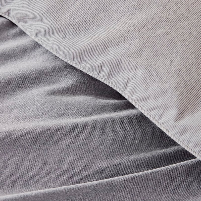 Organic Cotton Chambray Denim Quilt Cover Set + Separates