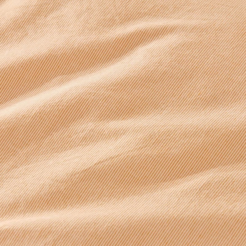 Mark Tuckey Organic Cotton Chambray Mustard Quilt Cover Set + Pillowcases