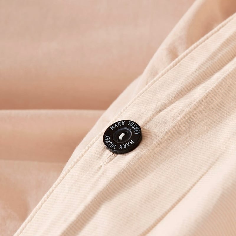 Organic Cotton Chambray Oatmeal Quilt Cover Set + Separates