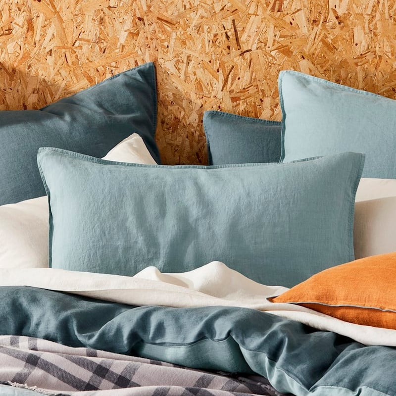 Mark Tuckey Hemp Marine Quilt Cover + Pillowcases