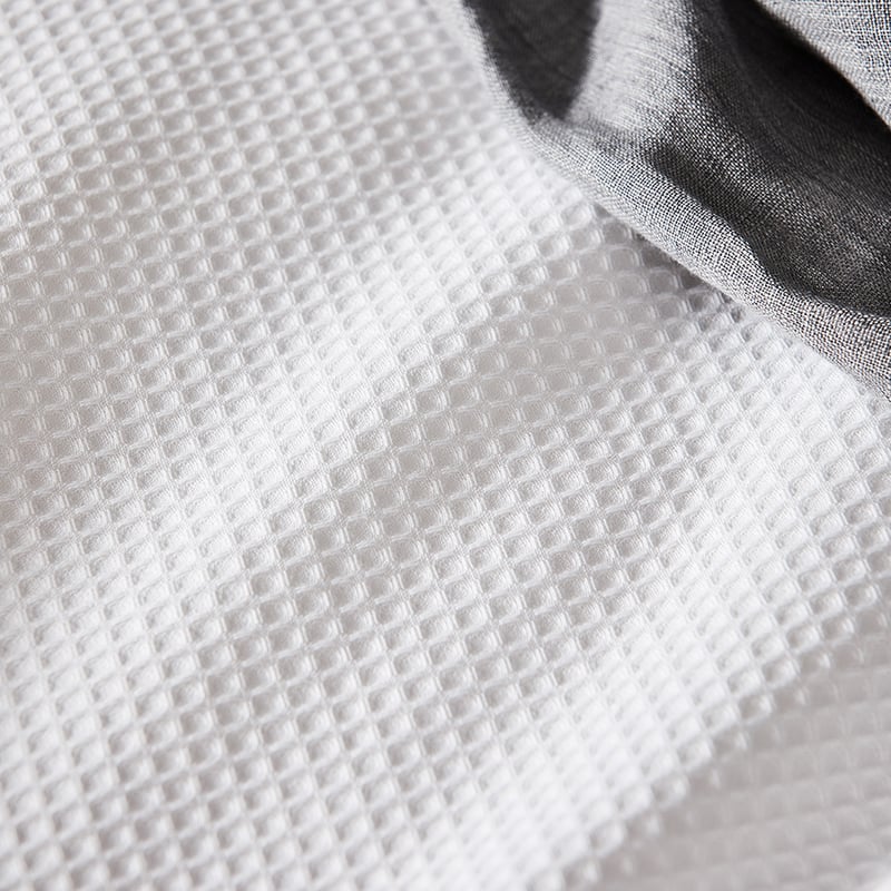 Tribeca Waffle White Quilt Cover Set + Separates