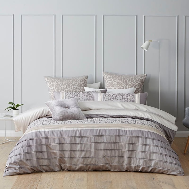 Mayfair Mocha Quilt Cover Set + Separates