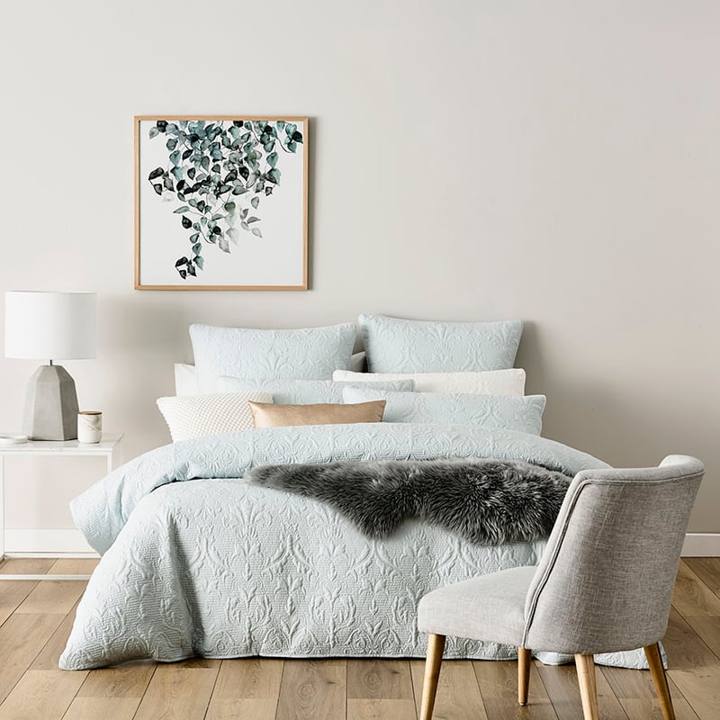 Madeline Zen Blue Quilt Cover Separates