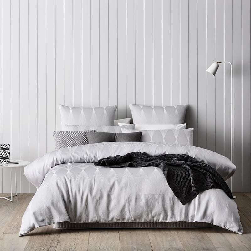 Prism Silver Quilt Cover Separates
