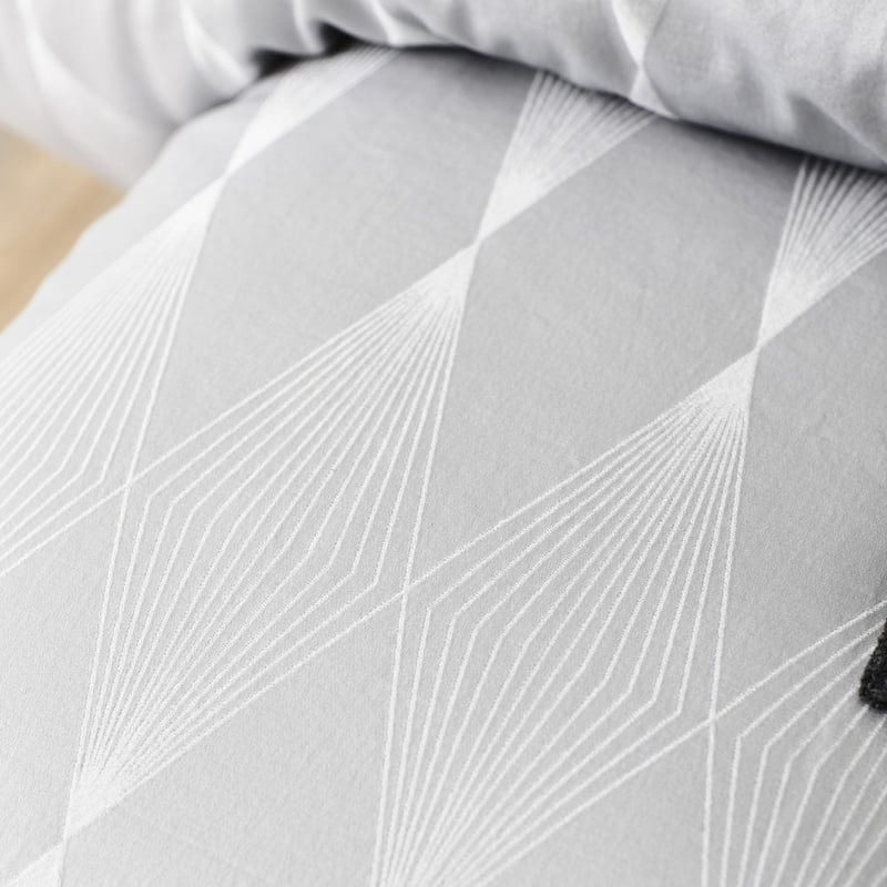 Prism Silver Quilt Cover Separates