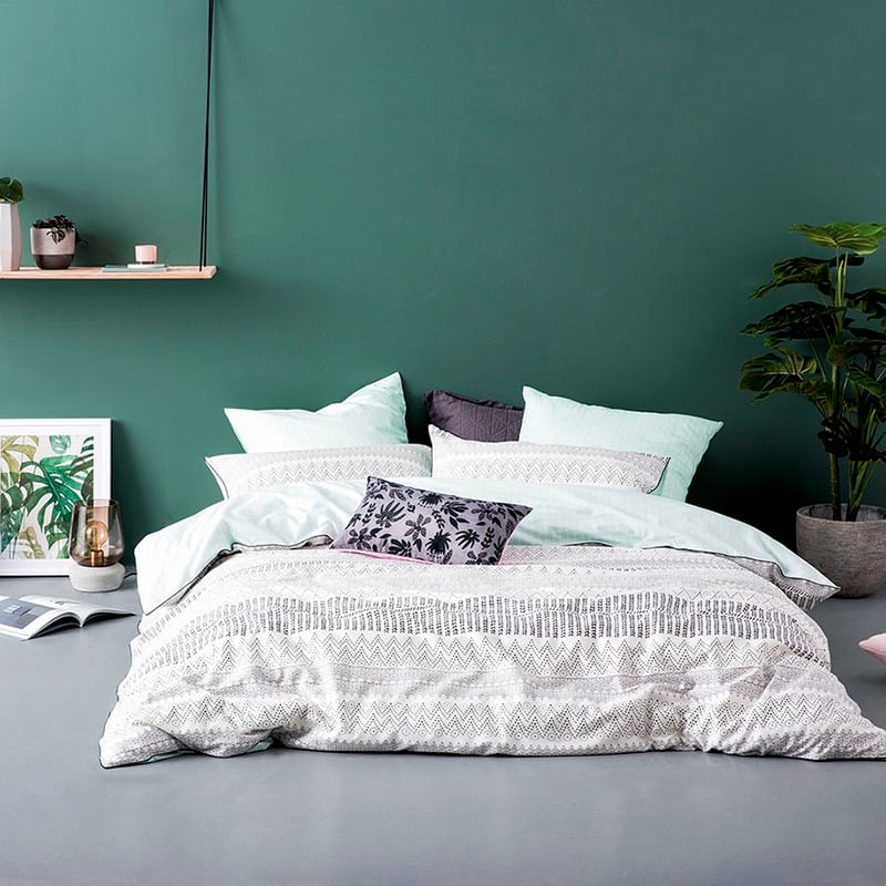 Chia Natural Quilt Cover Set + Separates