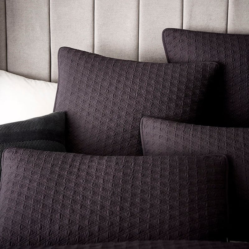 Prague Coal Quilt Cover Separates