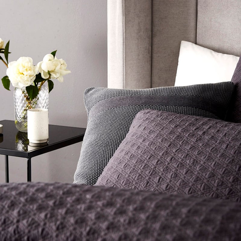 Prague Coal Quilt Cover Separates