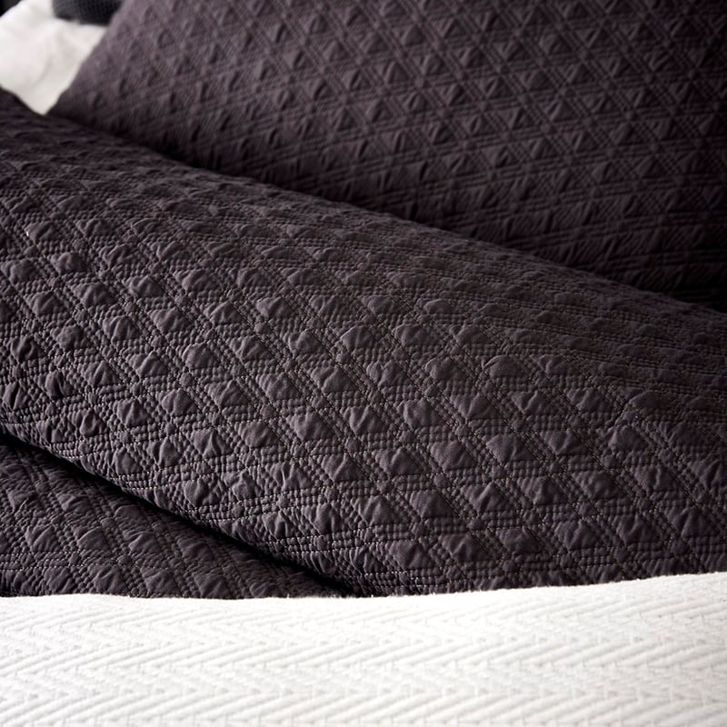 Prague Coal Quilt Cover Separates