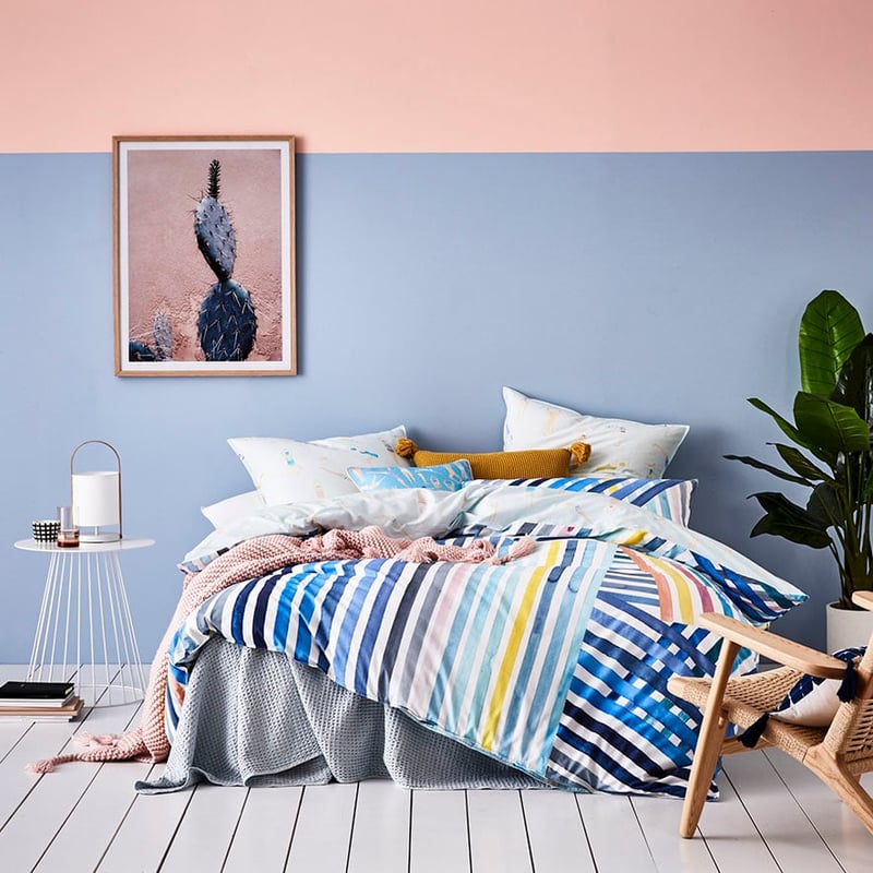 Portofino Blue Quilt Cover Set + Separates