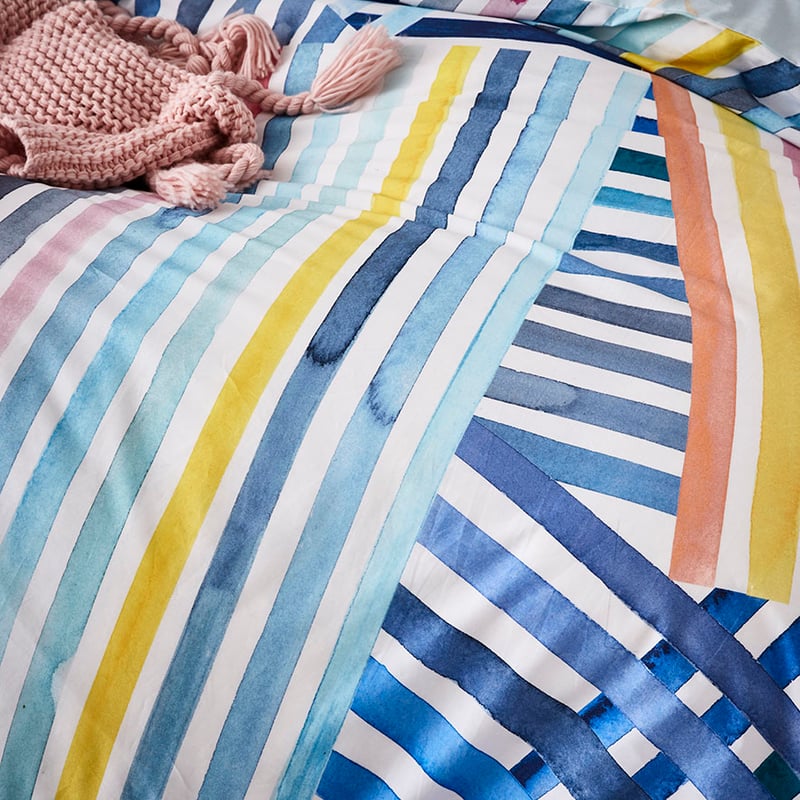 Portofino Blue Quilt Cover Set + Separates