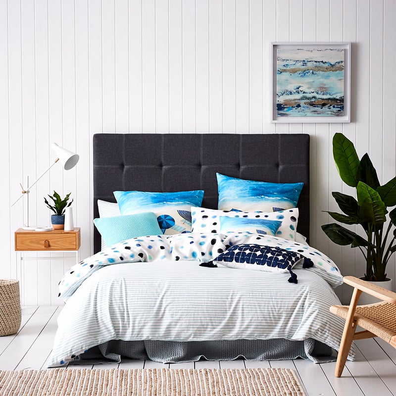 Seaspray Blue Quilt Cover Set + Separates