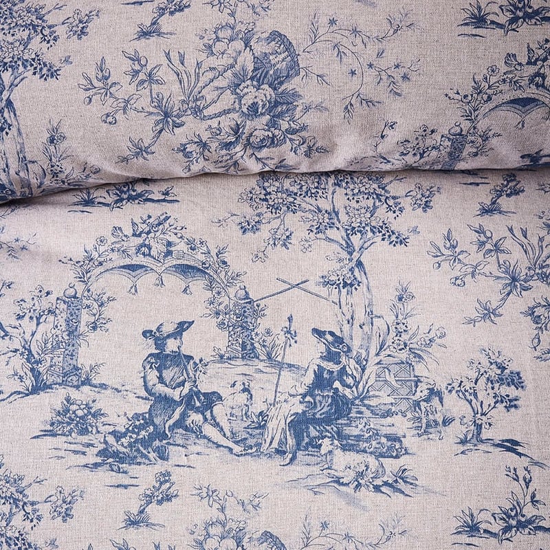 Maison Avignon Blue Quilt Cover Set + Separates