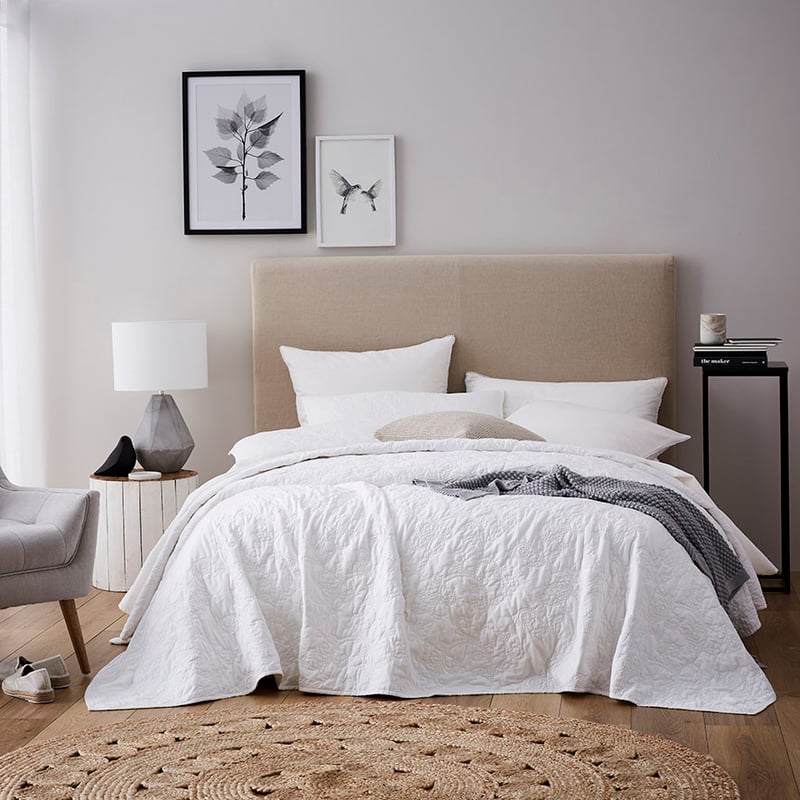 Maison Toulouse White Coverlet Separates