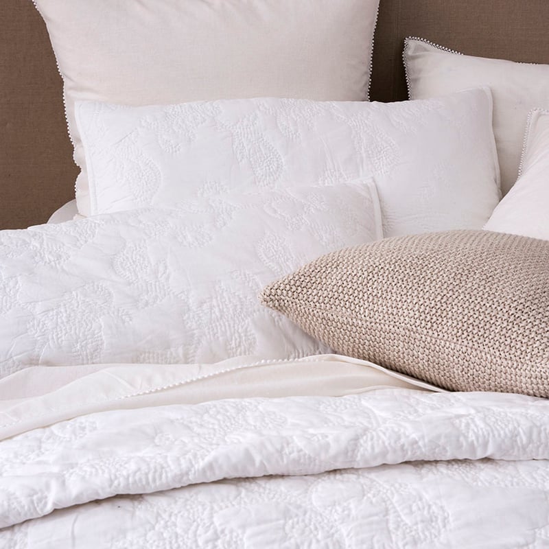 Maison Toulouse White Coverlet Separates
