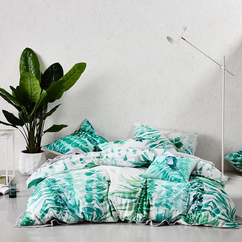 Santa Elena Green Quilt Cover Set + Separates
