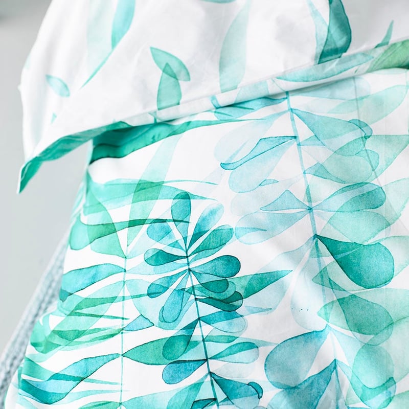 Santa Elena Green Quilt Cover Set + Separates