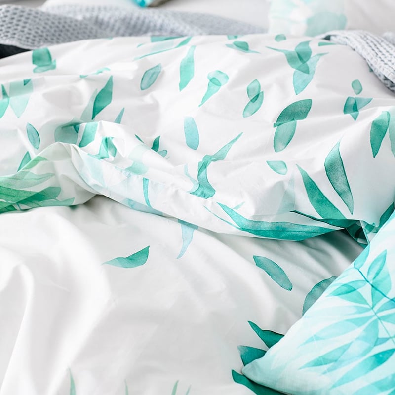 Santa Elena Green Quilt Cover Set + Separates