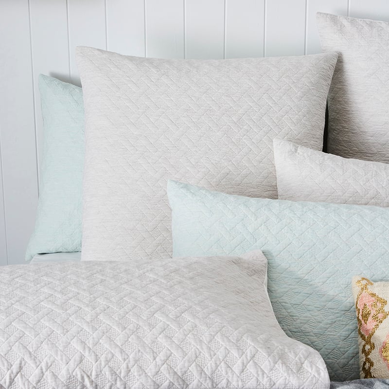 Thompson Oatmeal Quilted Quilt Cover Separates