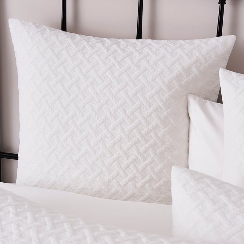 Thompson White Quilted Quilt Cover Separates