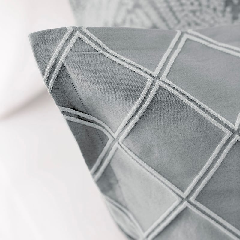 Hoxton Jacquard Petrol Quilt Cover Separates