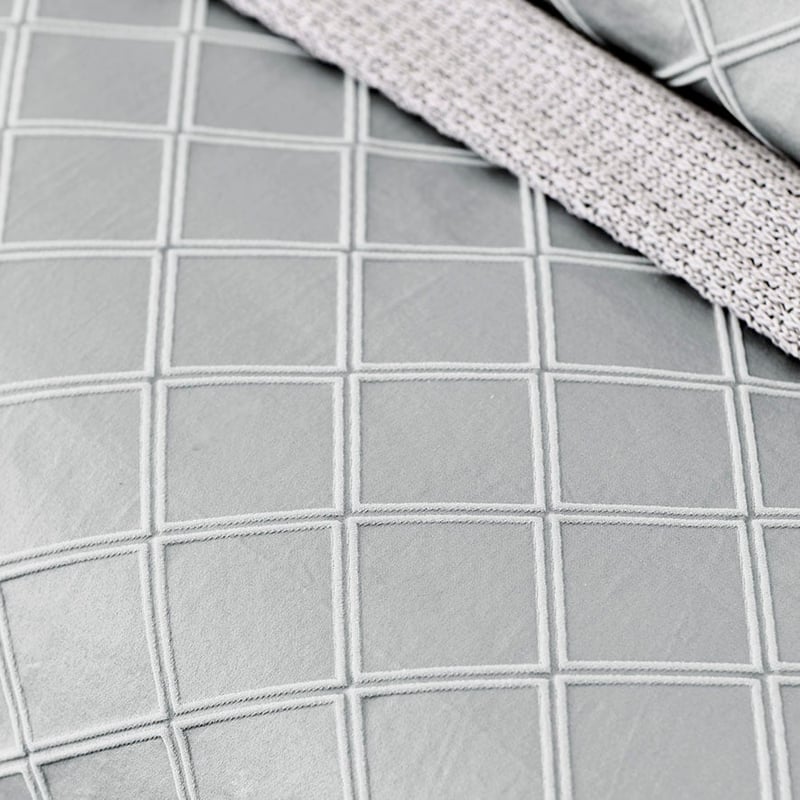 Hoxton Jacquard Petrol Quilt Cover Separates