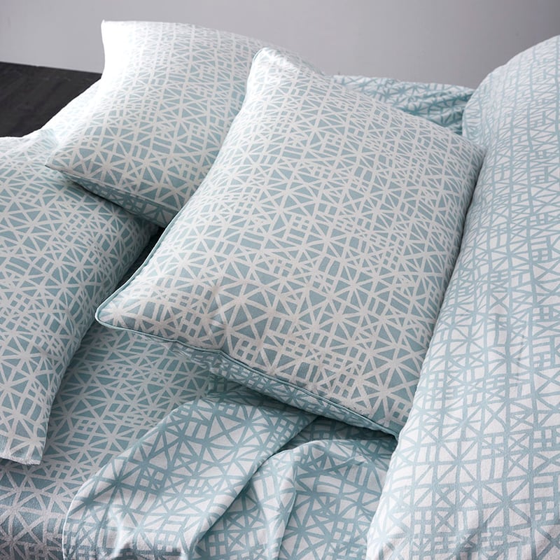 Pink Maze Flannelette Quilt Cover Set + Separates