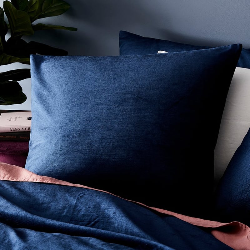 Luxe Velvet Azure Quilt Cover Separates