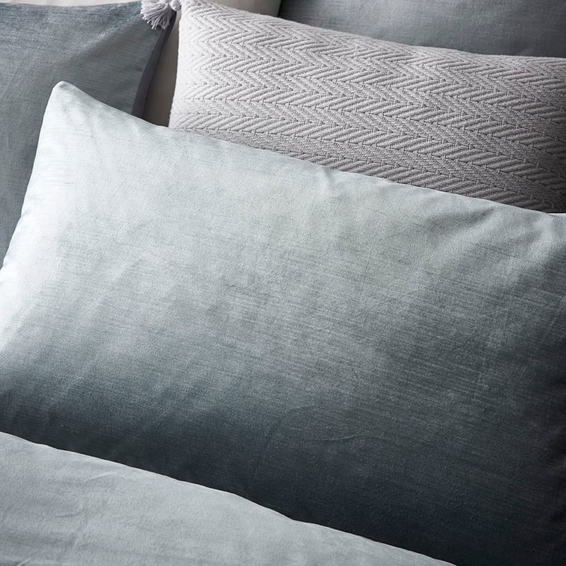 Luxe Velvet Duck Egg Quilt Cover Separates