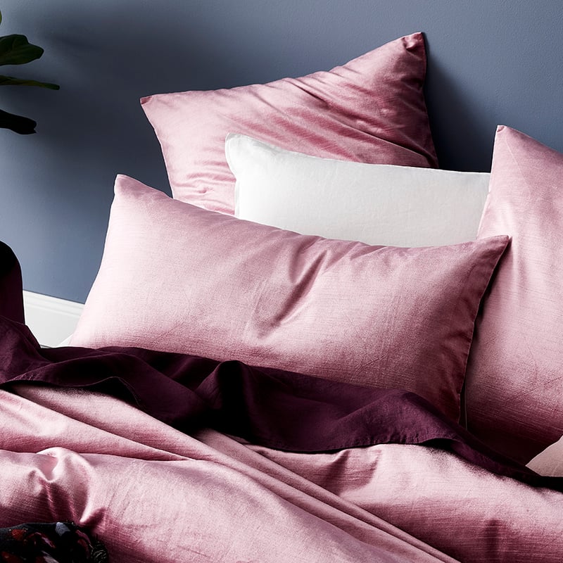 Luxe Velvet Dusty Rose Quilt Cover Separates