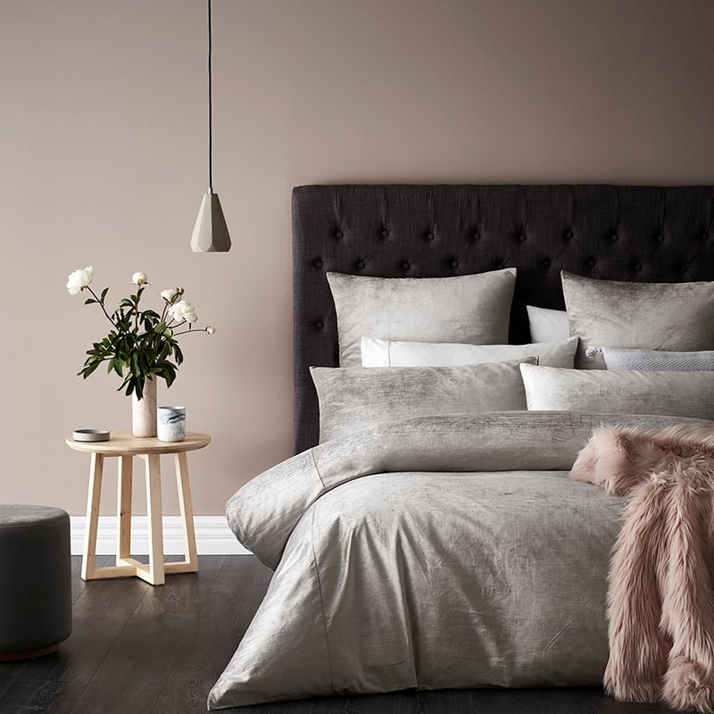 Luxe Velvet Stone Quilt Cover Separates