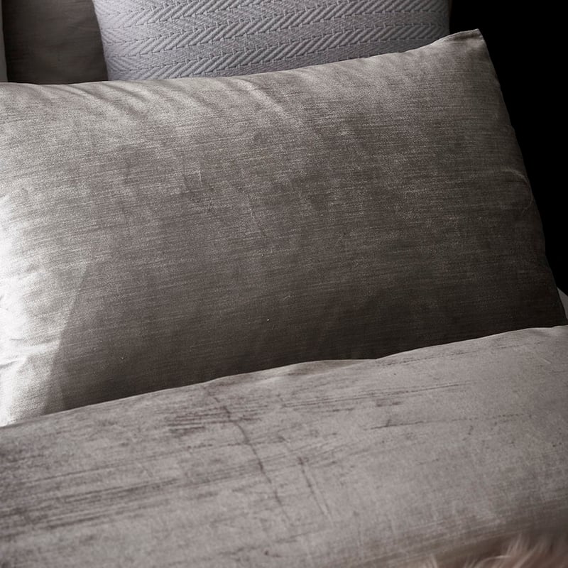 Luxe Velvet Stone Quilt Cover Separates