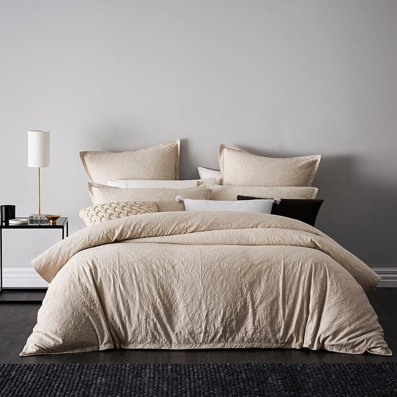 Hannah Natural Quilt Cover Separates