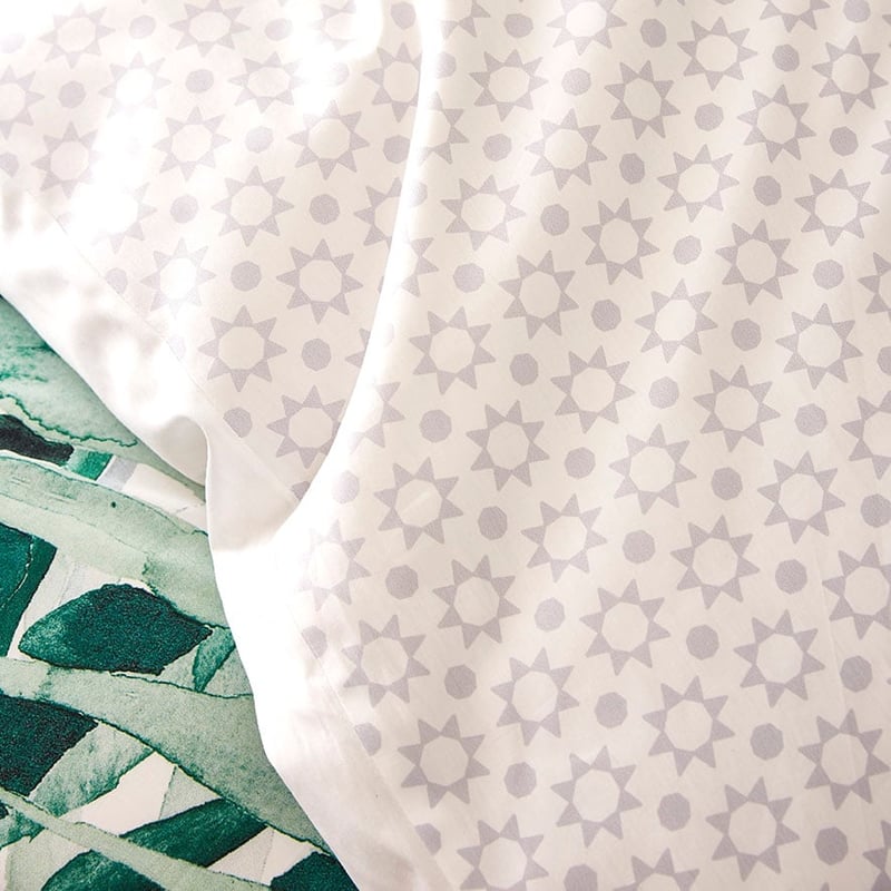 Latania Green Quilt Cover Set + Separates