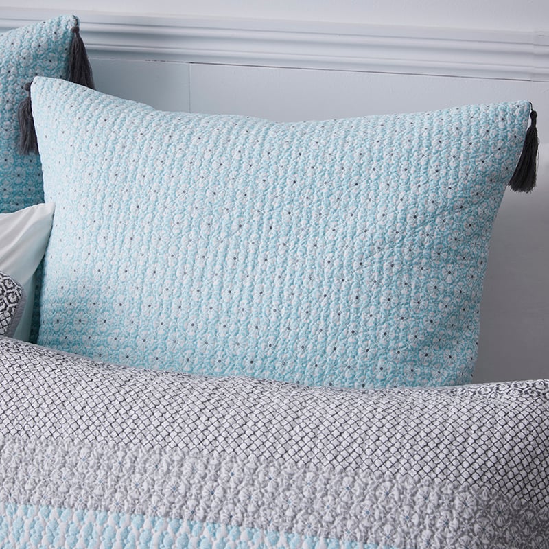 Baxter Blue Quilted Quilt Cover Separates