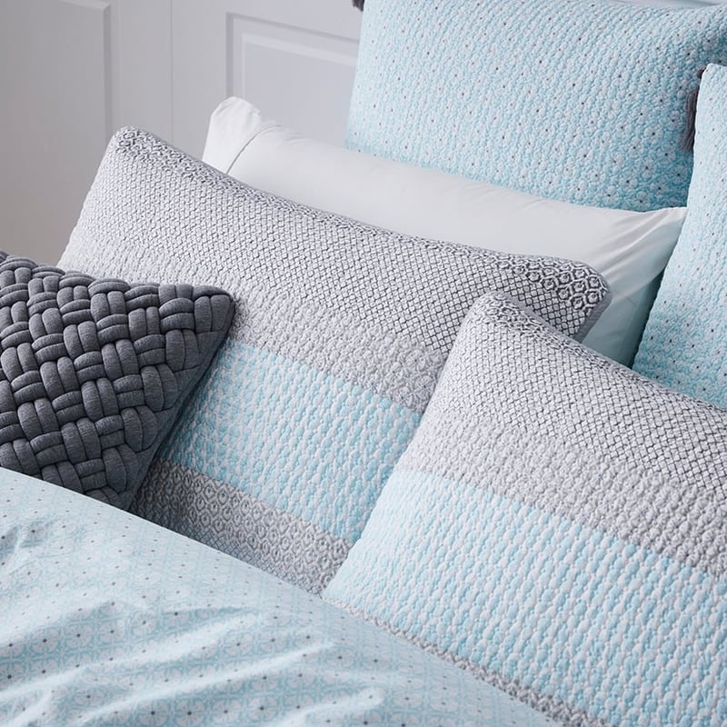 Baxter Blue Quilted Quilt Cover Separates
