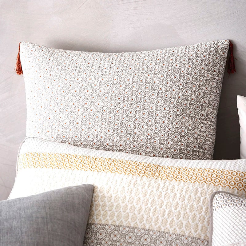 Baxter Natural Quilted Quilt Cover Separates